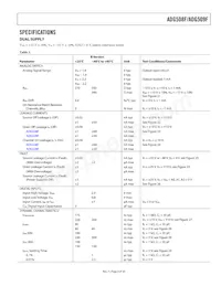ADG509FBRN Datasheet Page 3