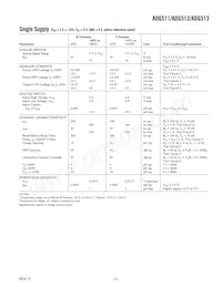 ADG511BR-REEL7 Datasheet Page 3