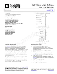 ADG5236BRUZ-RL7 Datasheet Cover