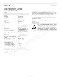 ADG5243FBRUZ-RL7 Datasheet Page 12