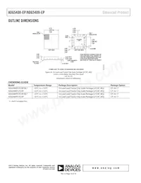 ADG5409TCPZ-EP Datasheet Page 18