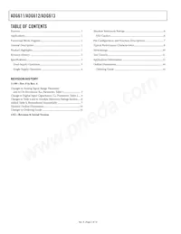 ADG613YRUZ-REEL Datasheet Page 2