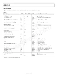 ADG619SRJZ-EP-RL7 Datasheet Page 4