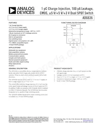 ADG636YRU-REEL Datasheet Copertura