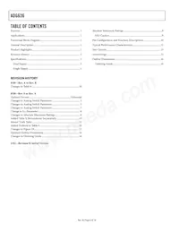 ADG636YRU-REEL Datasheet Page 2