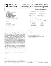 ADG707BRU-REEL Datasheet Copertura