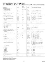 ADG707BRU-REEL Datasheet Pagina 2