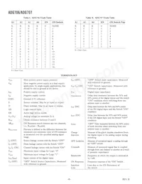 ADG707BRU-REEL Datasheet Page 6