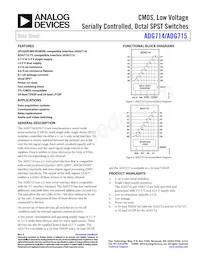 ADG715BRU-REEL7 Datasheet Copertura