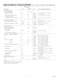 ADG734BRU-REEL數據表 頁面 2