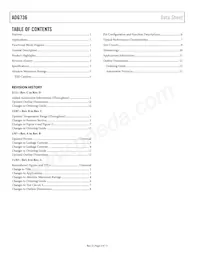 ADG736BRM-REEL Datasheet Page 2