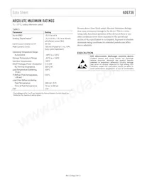 ADG736BRM-REEL Datasheet Page 5