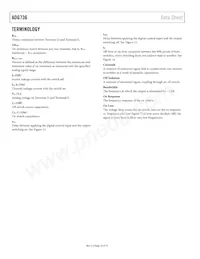 ADG736BRM-REEL Datasheet Page 10