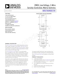 ADG739BRU-REEL7 Datasheet Cover