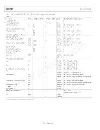 ADG749BKSZ-REEL數據表 頁面 4