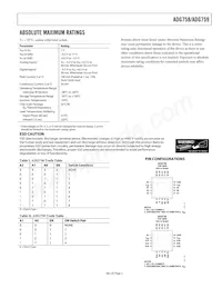 ADG759BCPZ-REEL Datasheet Page 5