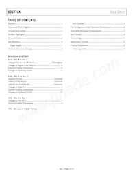 ADG774ABRQ-REEL7 Datasheet Page 2
