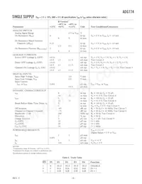 ADG774BRQ-500RL7 Datasheet Page 3