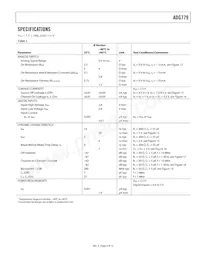 ADG779BKSZ-R2 Datasheet Pagina 3