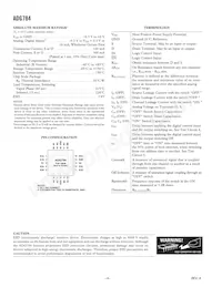 ADG784BCPZ-REEL Datasheet Page 4