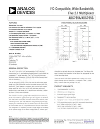ADG795GBCPZ-REEL Datasheet Cover