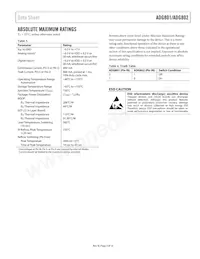 ADG801BRT-500RL7 Datasheet Page 5
