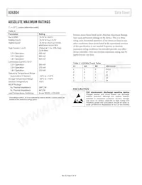ADG804YRM Datasheet Page 6