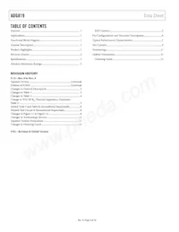 ADG819BRT-500RL7 Datasheet Page 2