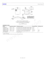 ADG888YCPZ-REEL Datasheet Page 14