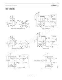 ADG904SCPZ-EP Datasheet Page 9