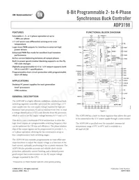 ADP3198JCPZ-RL數據表 封面