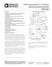 ADP3199AJCPZ-RL 데이터 시트 표지