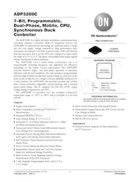 ADP3208CJCPZ-RL Datenblatt Cover