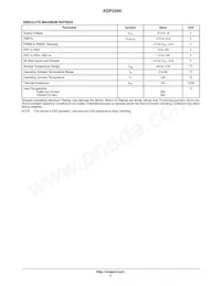 ADP3290JCPZ-RL Datasheet Page 4