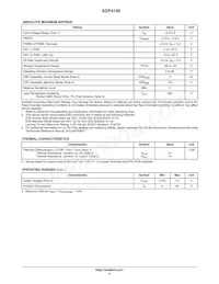 ADP4101JCPZ-RL7 Datenblatt Seite 4