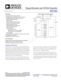 ADP5586ACBZ-03-R7 Datenblatt Cover