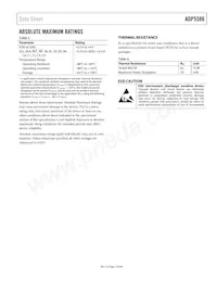 ADP5586ACBZ-03-R7 Datasheet Page 5