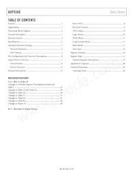 ADP5589ACPZ-02-R7 Datasheet Page 2