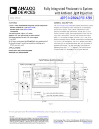 ADPD142RI-BCEZ-RL Datasheet Copertura