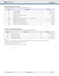 AOZ6134DI#A Datasheet Page 3