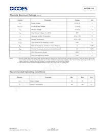 AP3981D2S-13 Datasheet Pagina 4