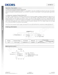 AP3987CTS7-13 Datasheet Pagina 12