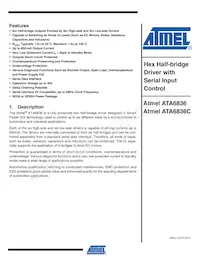 ATA6836C-TIQY-19 Datasheet Cover
