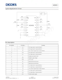 AZ4052P-G1 Datasheet Page 2