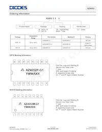 AZ4052P-G1 Datasheet Page 11