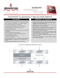 BCM56501B2KEBLG Datasheet Cover