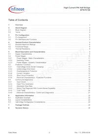 BTN7973BAUMA1 Datasheet Page 2