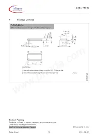 BTS7710GNUMA1 Datasheet Page 15