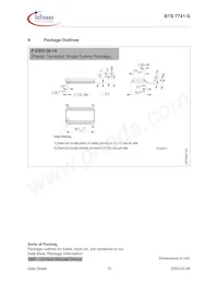 BTS7741GNUMA1 Datenblatt Seite 15