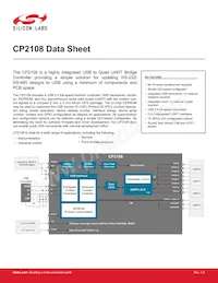 CP2108-B01-GMR Datenblatt Cover